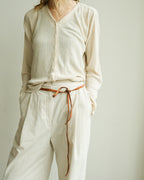 1cm belt - marrone