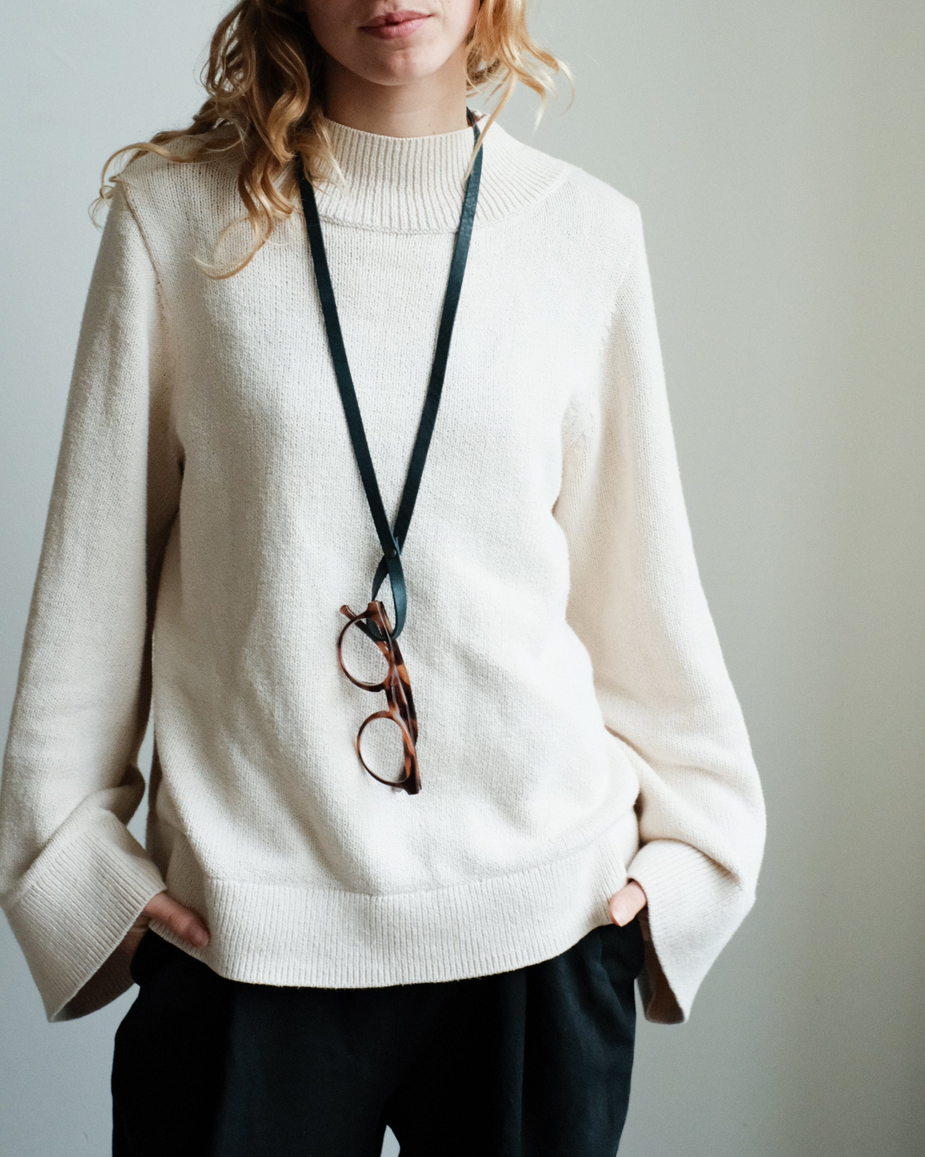 GLASSES cord - black