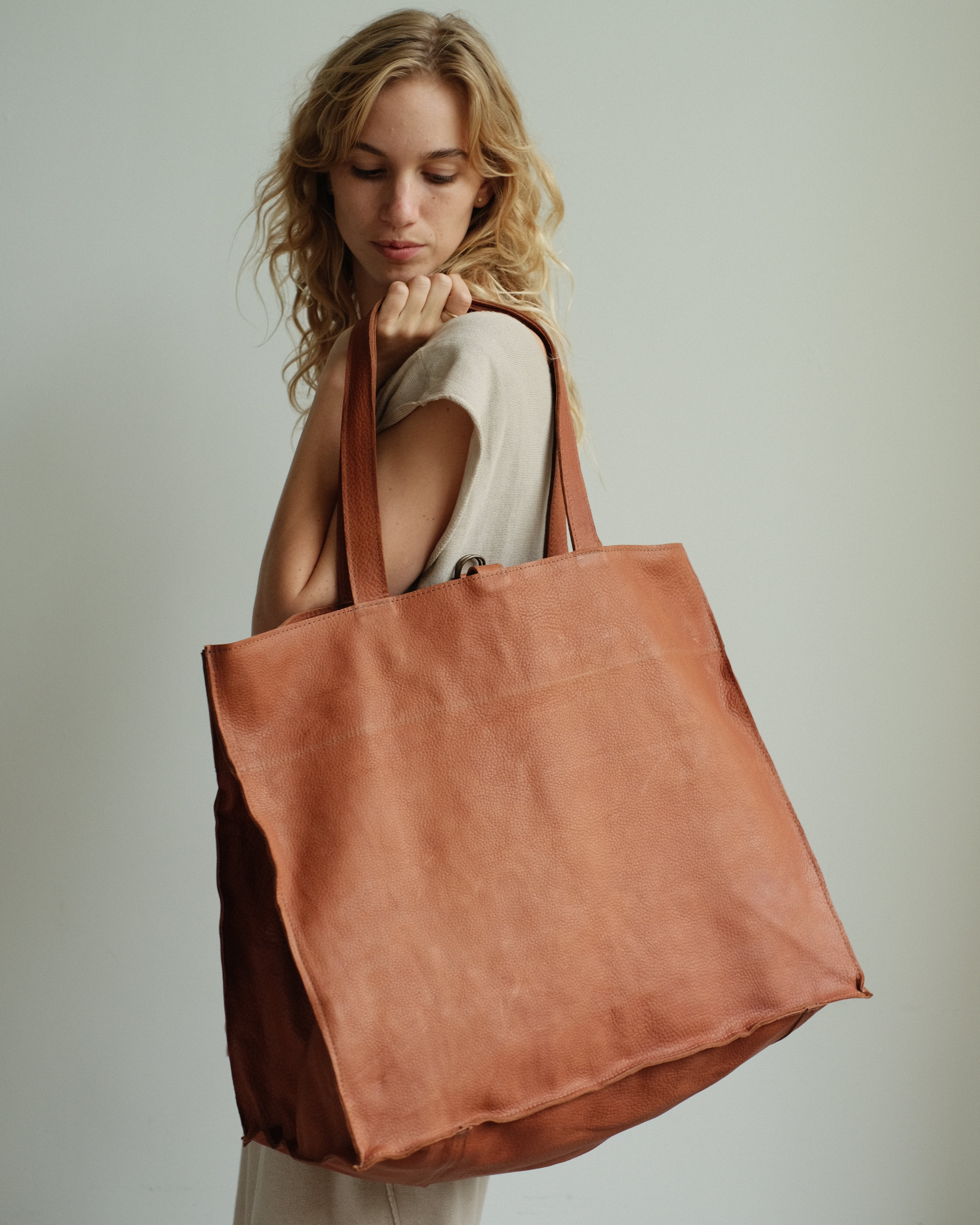 SHOPPER big - marrone