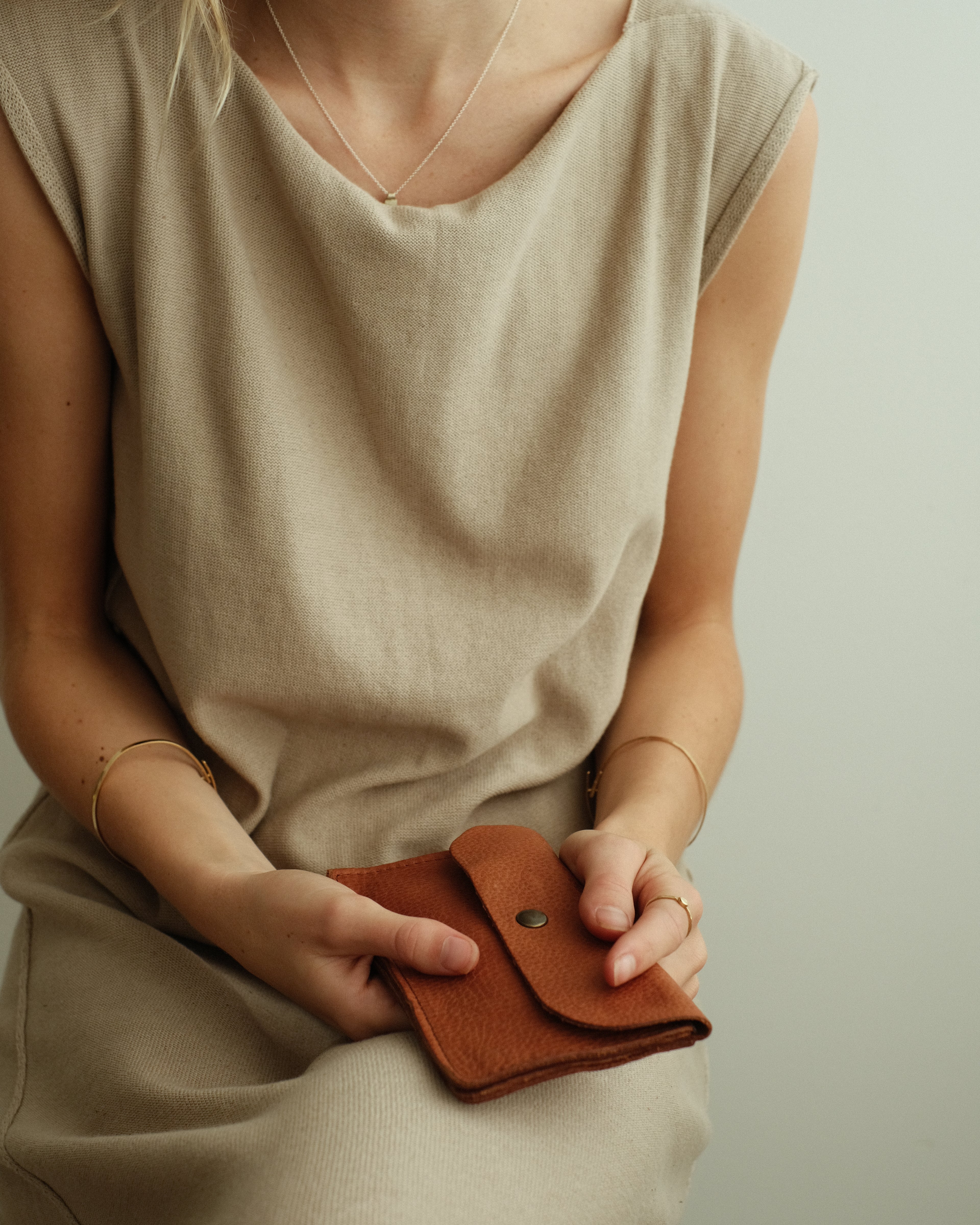 TERRA wallet - marrone