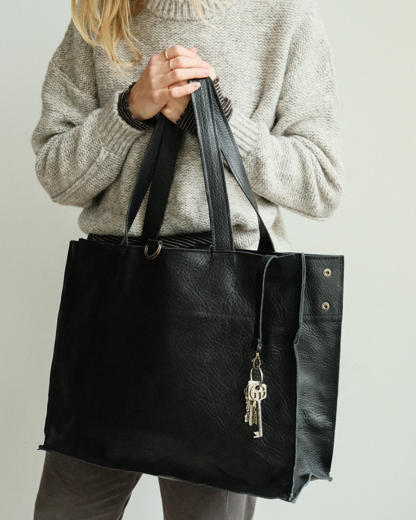 SHOPPER medium - marrone