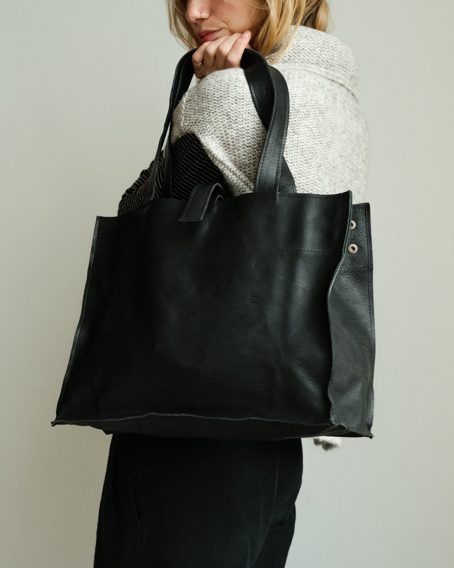 SHOPPER medium - marrone