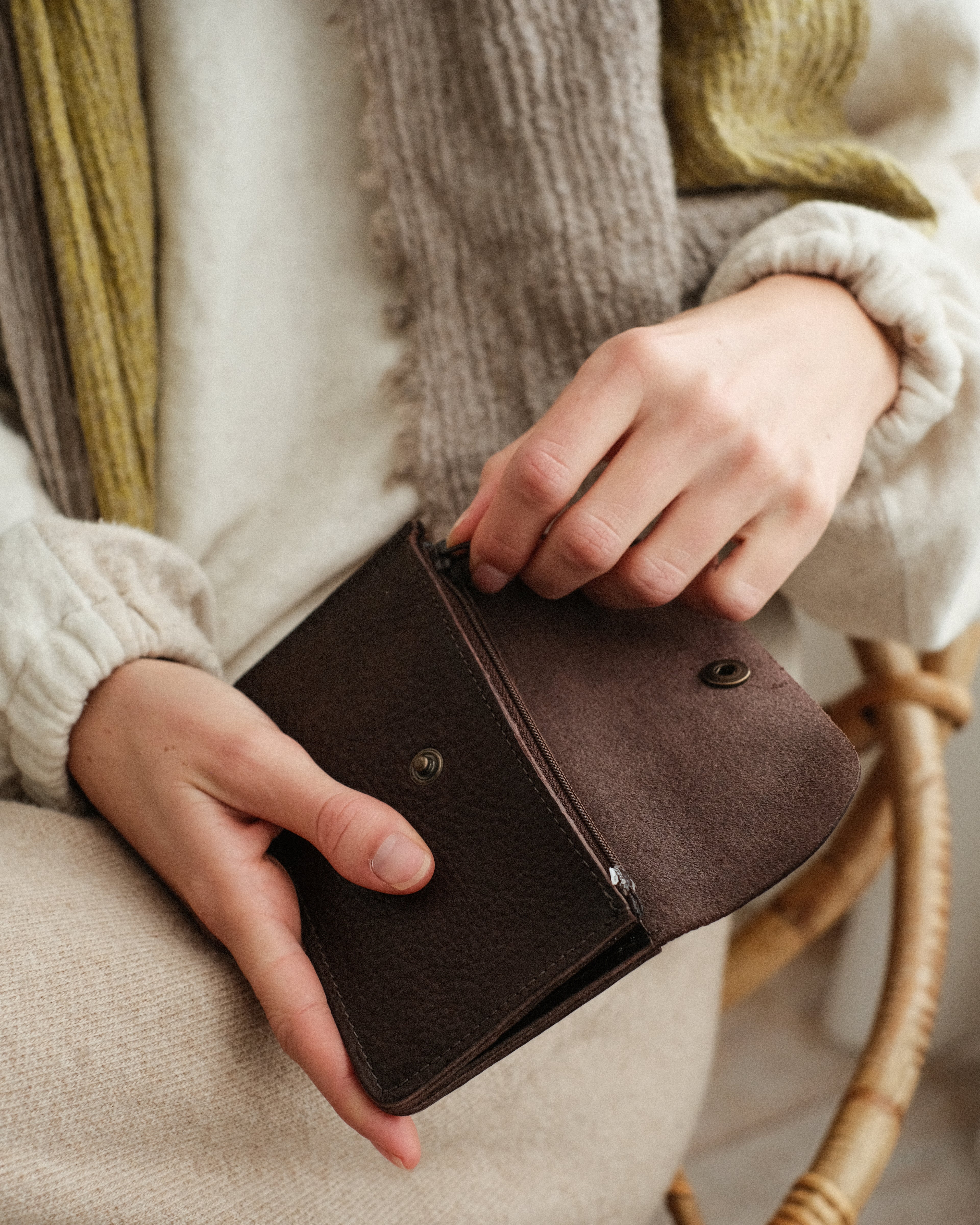 EBBE wallet - caffé