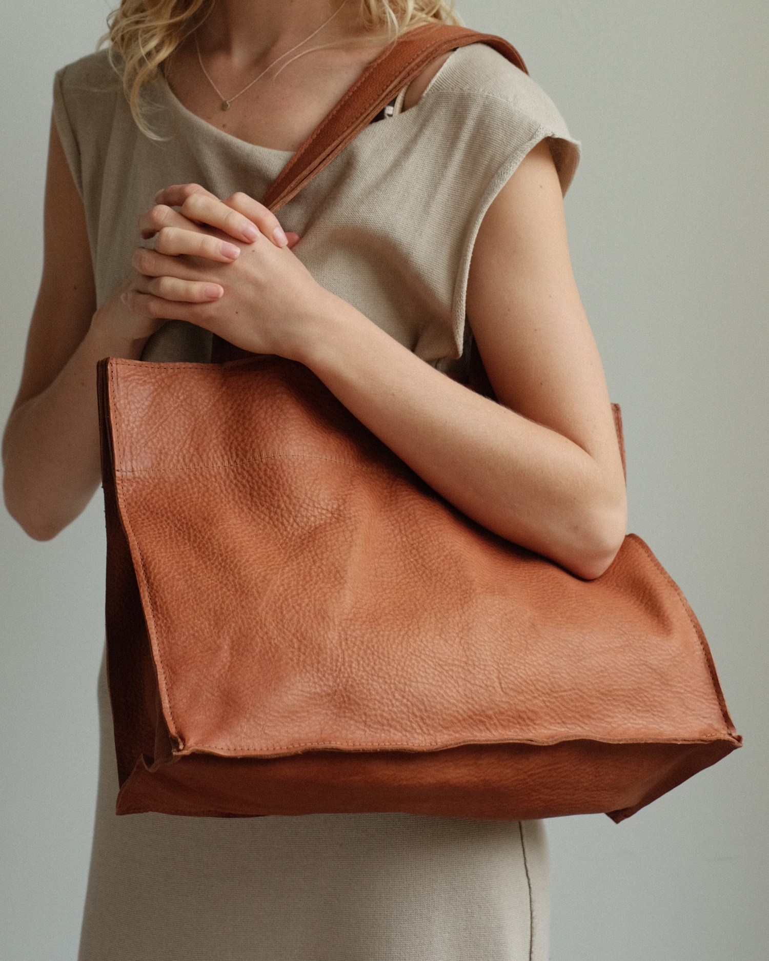 bewijs Bezighouden Vergoeding Elegante tijdloze shopper tas, handgemaakt in Nederland.